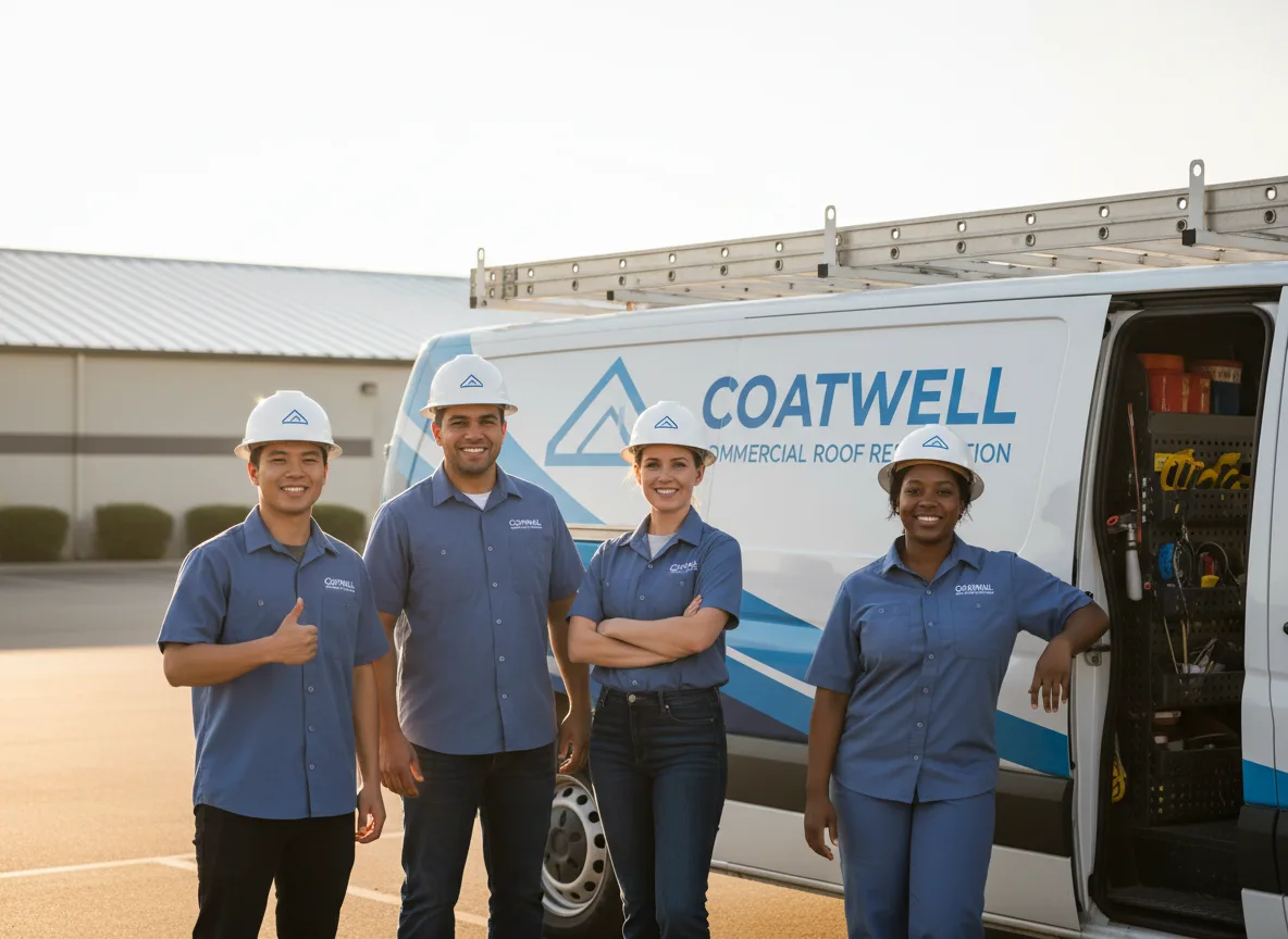 Commercial roof coating company in Columbia, IA